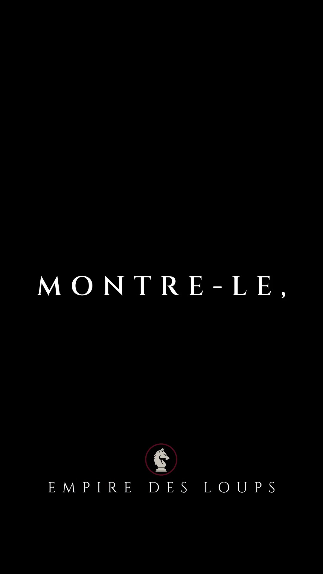 Montre-le, ne le dis pas